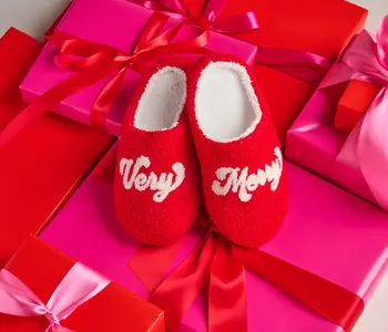 Very Merry Slippers