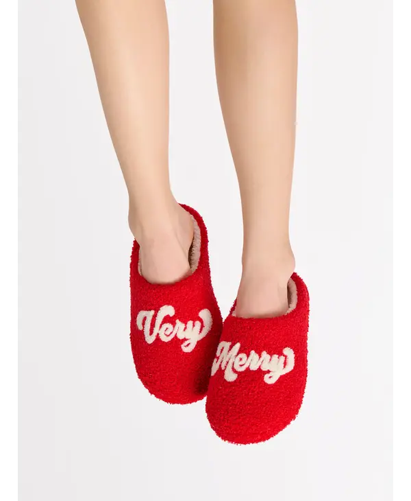 Shiraleah Very Merry Slippers
