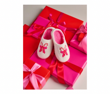 Candy Cane Slippers
