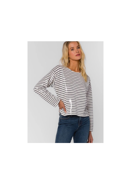 Velvet Heart Biata Stripe Top