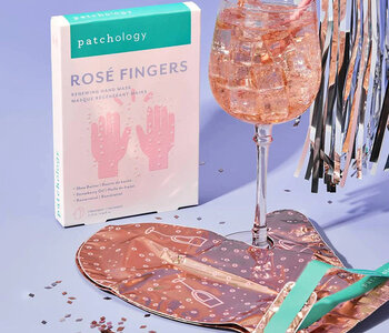 Rose Fingers Hand Mask, 2pk