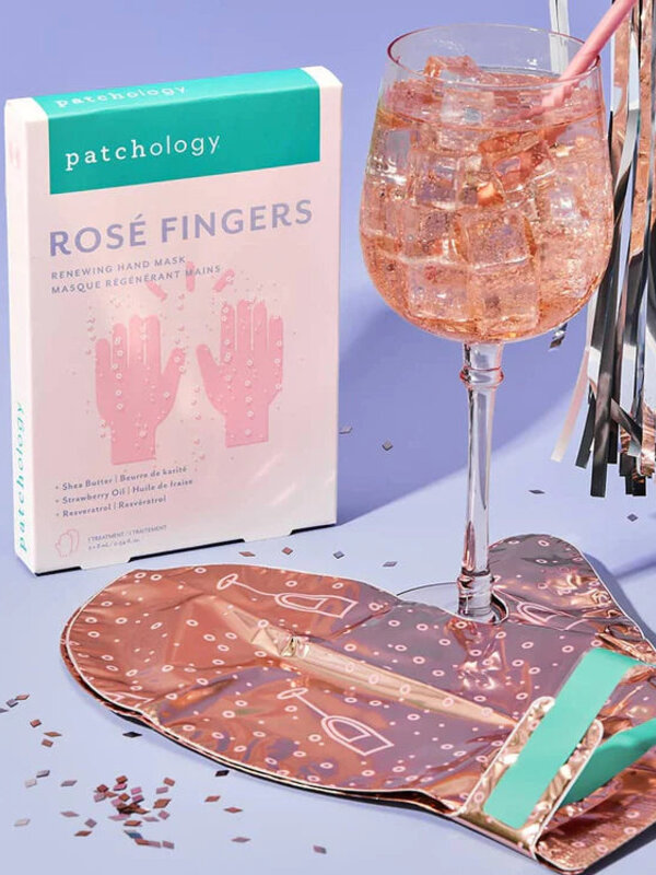Patchology Rose Fingers Hand Mask, 2pk