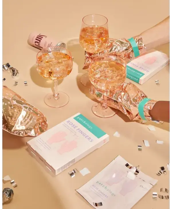 Patchology Rose Fingers Hand Mask, 2pk