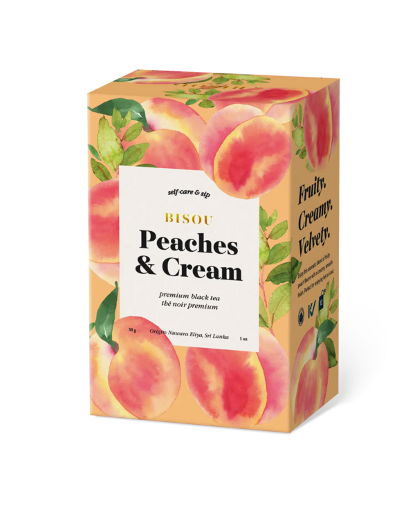 Bisou Bar Inc Peaches and Cream Tea