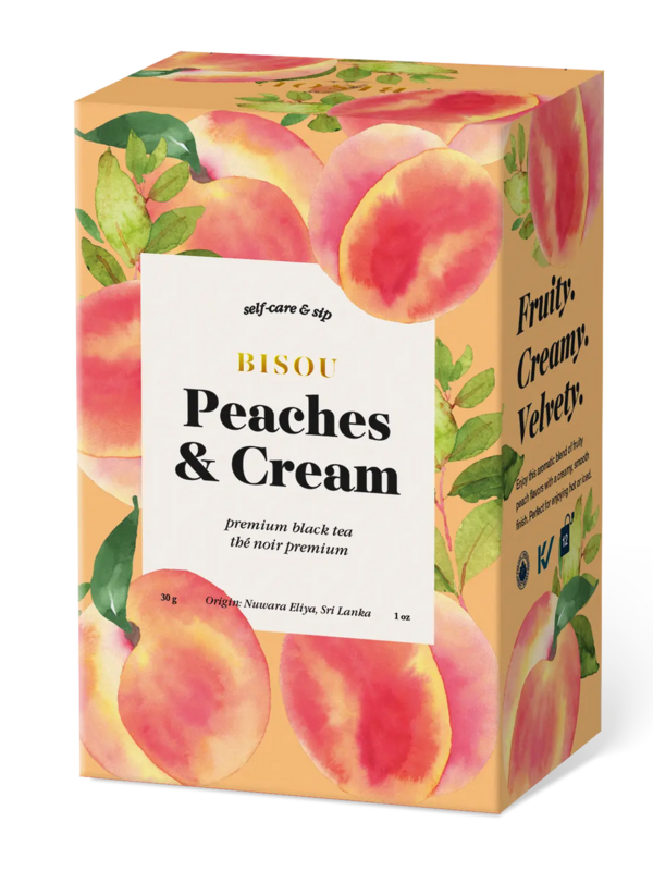 Bisou Bar Inc Peaches and Cream Tea