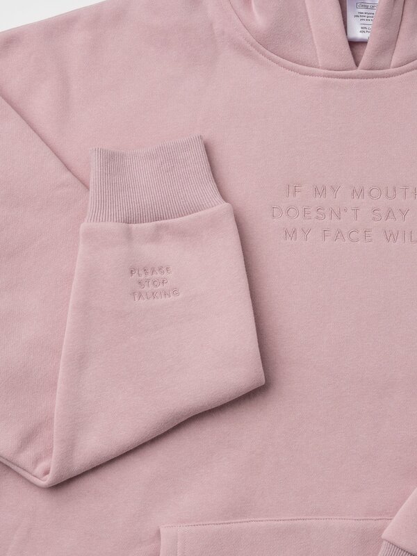 Classy Cards Mouth Says Hoodie