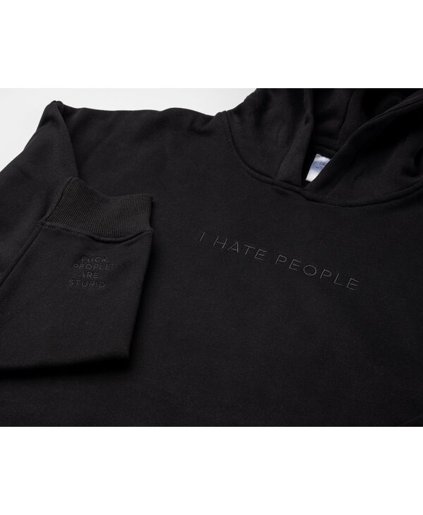 Classy Cards I Hate People Hoodie