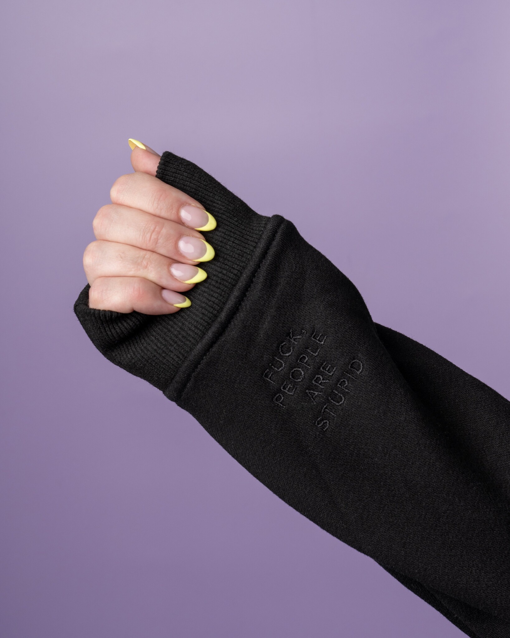 Classy Cards I Hate People Hoodie