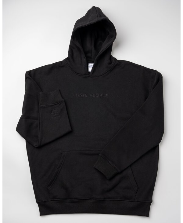 Classy Cards I Hate People Hoodie