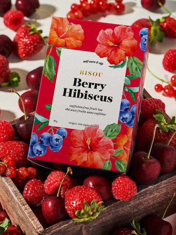 Bisou Bar Inc Berry Hibiscus Tea