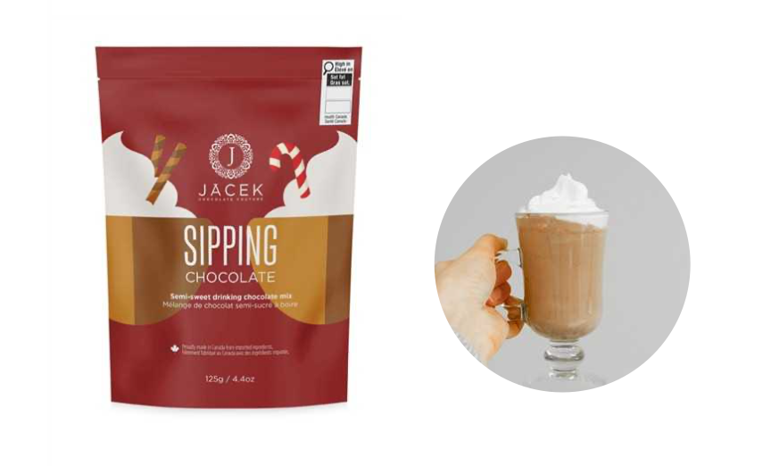 JACEK JACEK Holiday  Sipping Chocolate Pouch