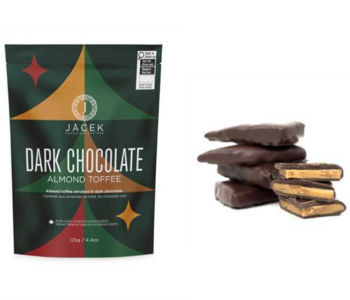 JACEK Dark Chocolate Almond Toffee