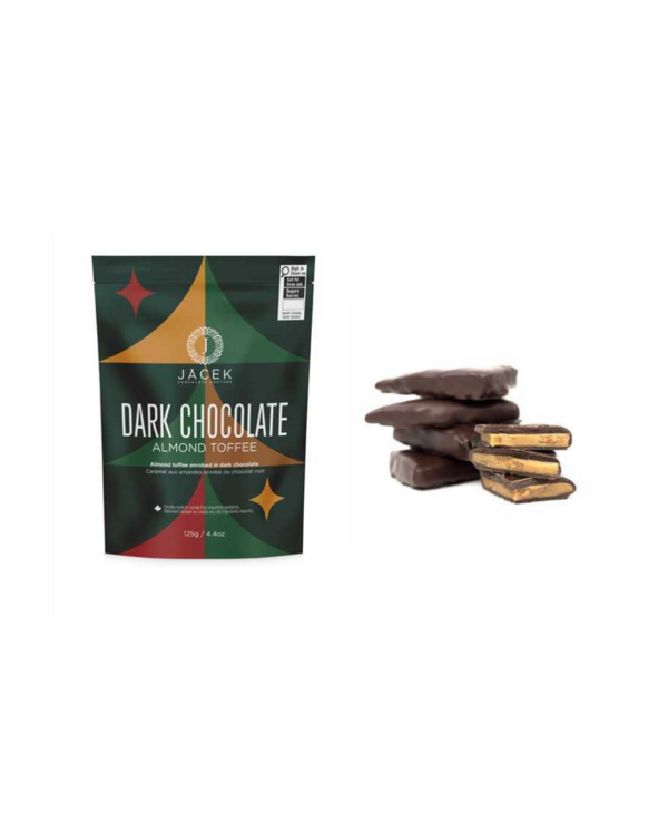JACEK JACEK Dark Chocolate Almond Toffee
