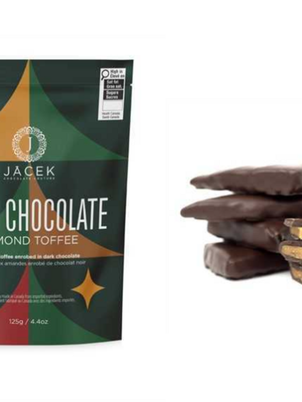 JACEK JACEK Dark Chocolate Almond Toffee