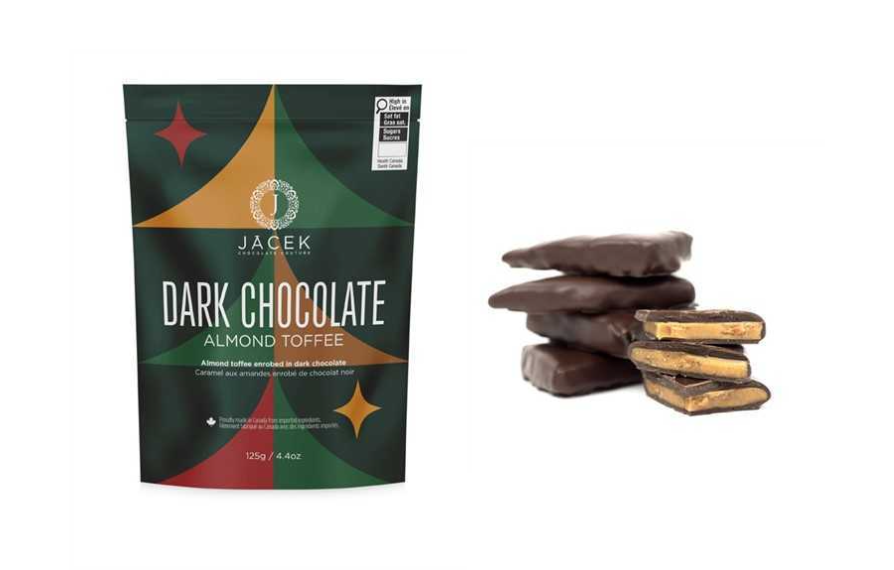 JACEK JACEK Dark Chocolate Almond Toffee