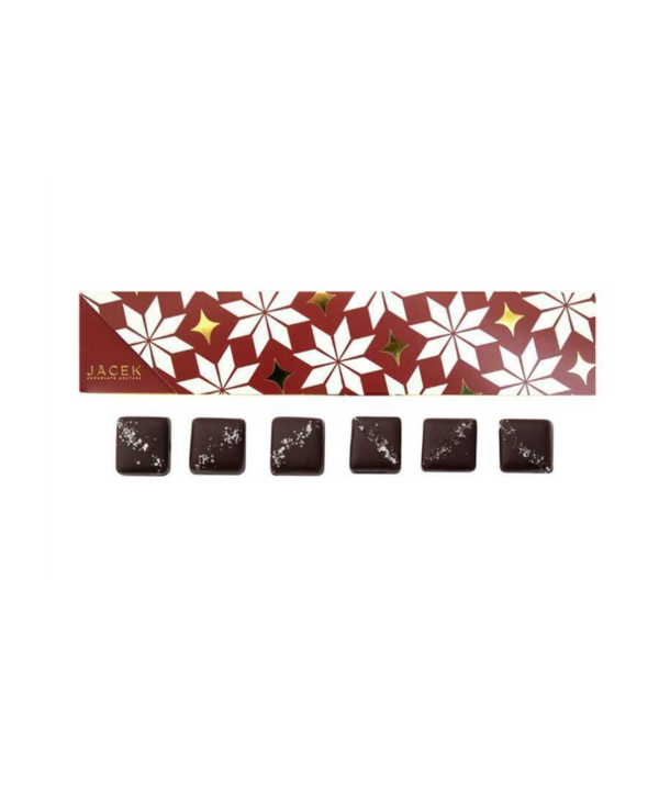 JACEK JACEK Holiday Salted Caramels, 6pc