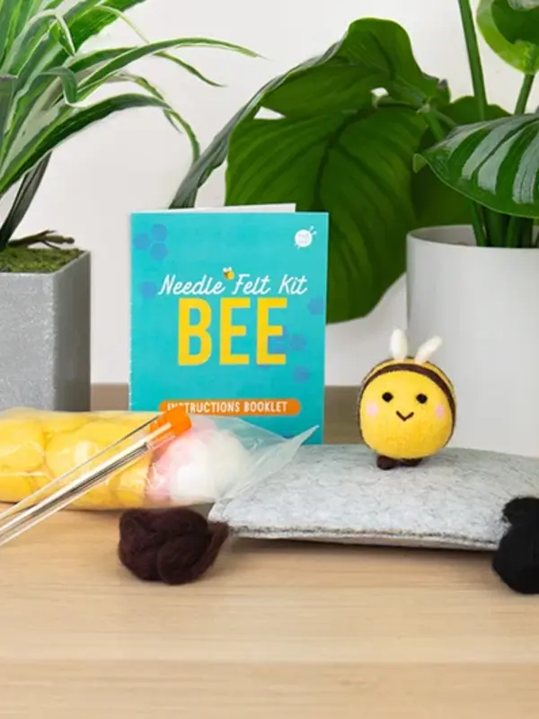 Gift Republic Bee Needling Felting Kit