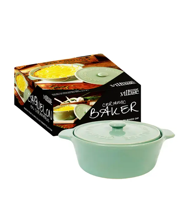 GOURMET VILLAGE Ceramic Baker