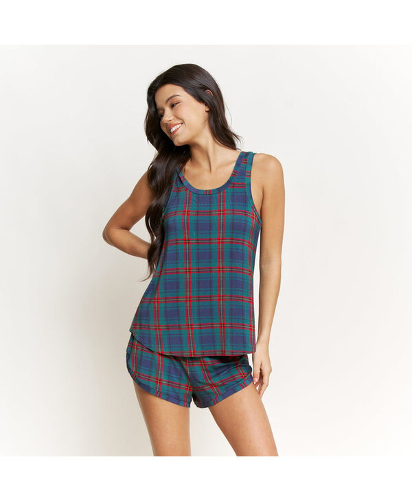 Honeydew Intimates Good Times Shortie Dreamspell Plaid