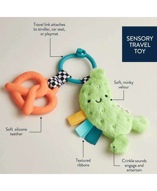 Itzy Pop & Whirl Itzy Pal Plush + Teether