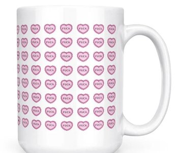 Fuck Hearts Mug