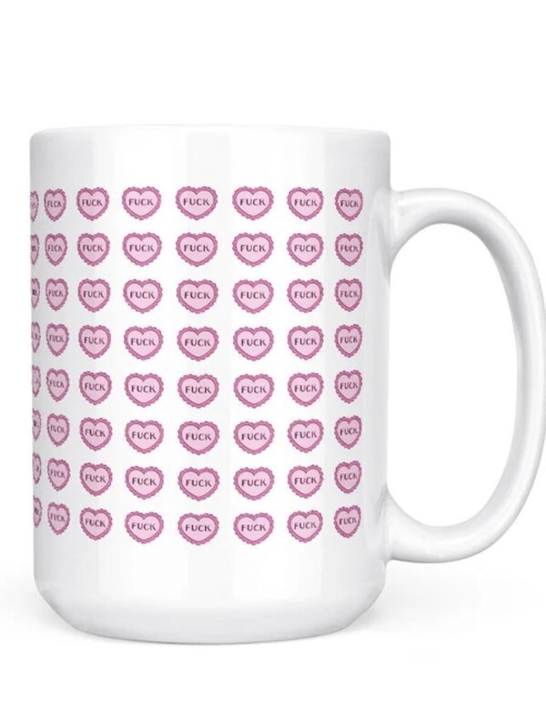 Pinetree Innovations Fuck Hearts Mug