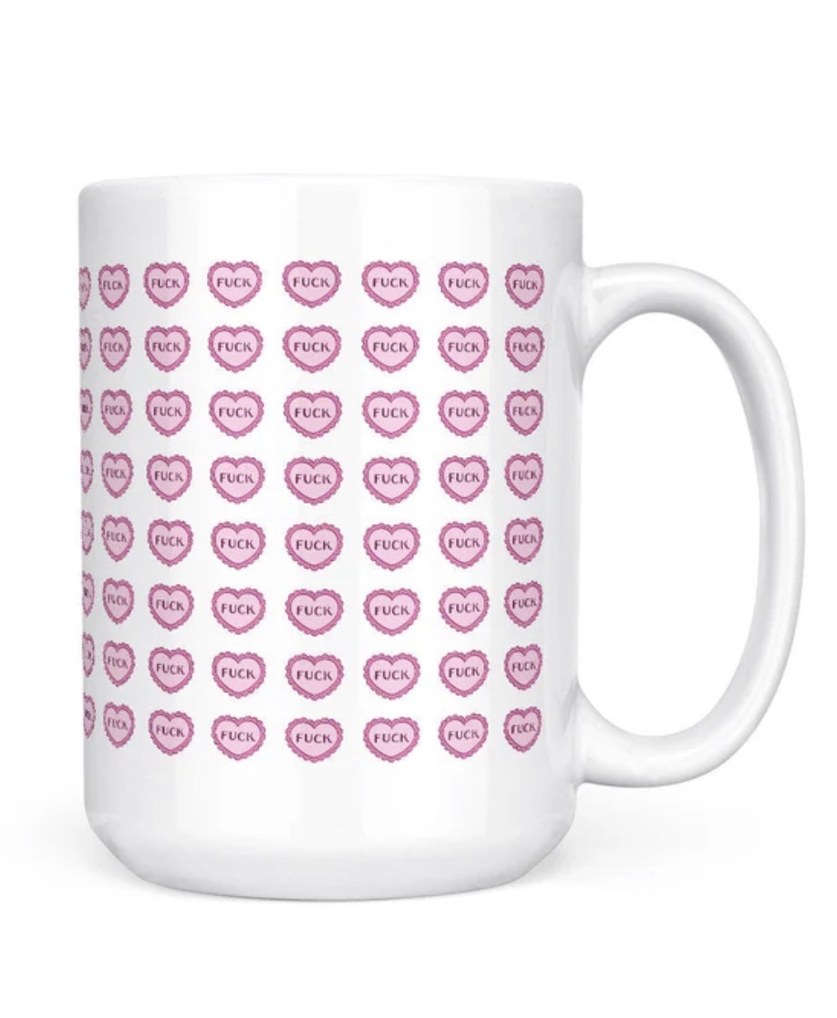 Pinetree Innovations Fuck Hearts Mug
