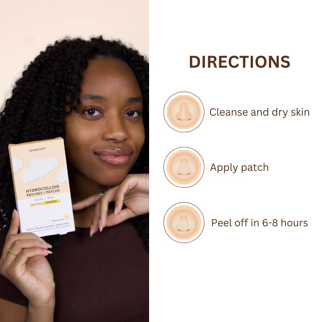 MaskerAid Spotted Pores - Hydrocolloid Nose Patches