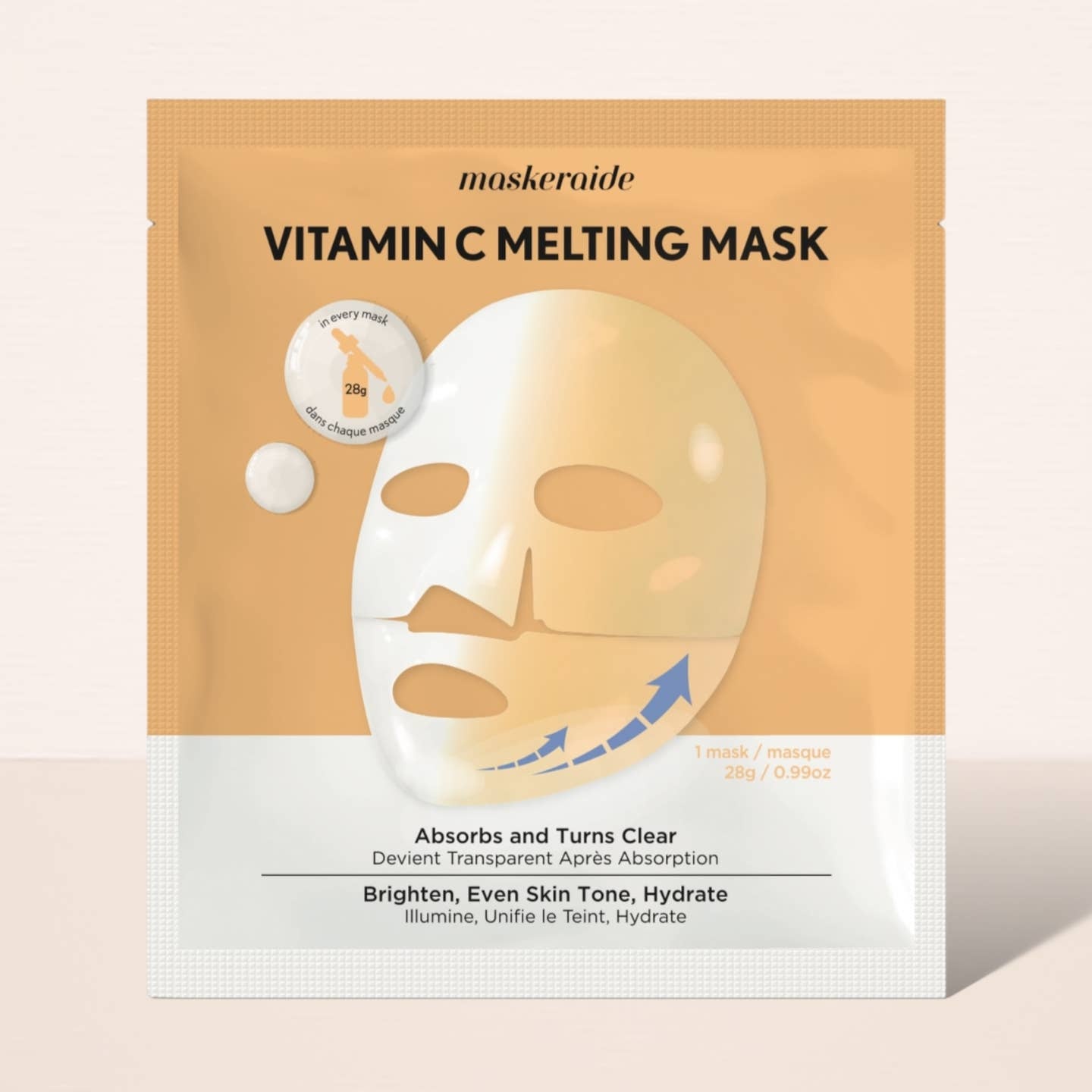 MaskerAid Vitamin C Melting Mask | Hydrogel Mask