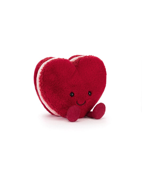 Jellycat Inc. Amuseables Arlette Heart Macaron (Red)