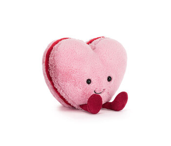 Amuseables Colette Heart Macaron (Pink)