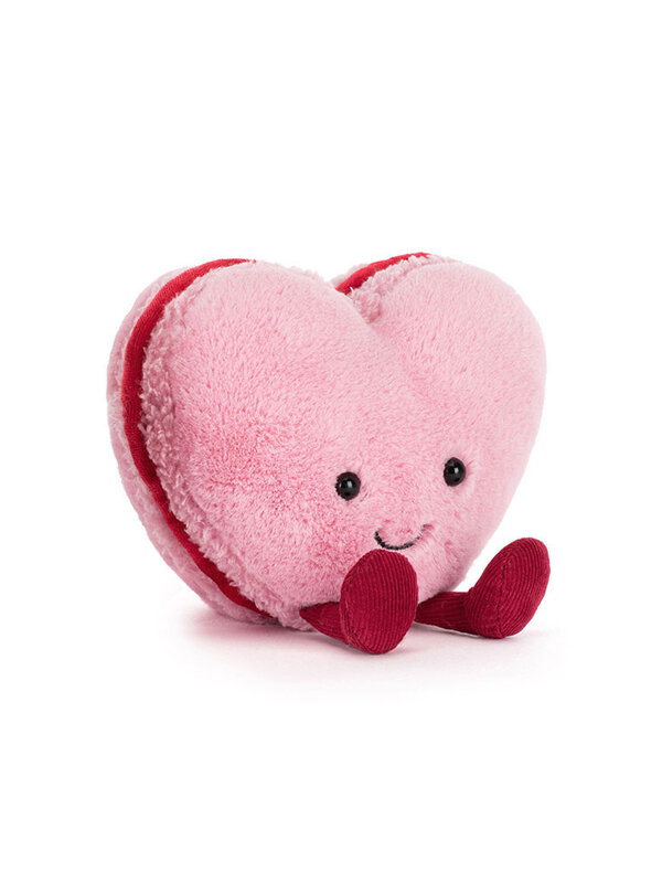 Jellycat Inc. Amuseables Colette Heart Macaron (Pink)
