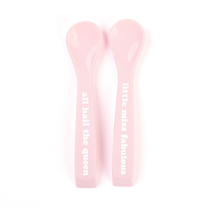 Bella Tunno Silicone Spoon Set (various slogans)