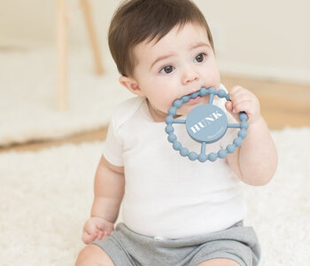 Silicone Slogan Teethers