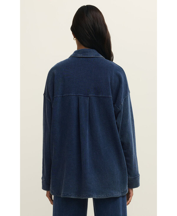 Z Supply All Day Knit Denim Jacket