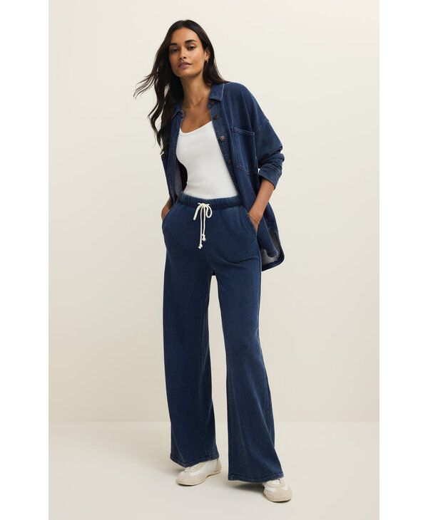 Z Supply All Day Knit Denim Jacket