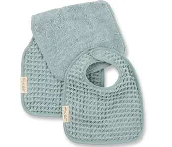 Reversible Bib & Burp Set