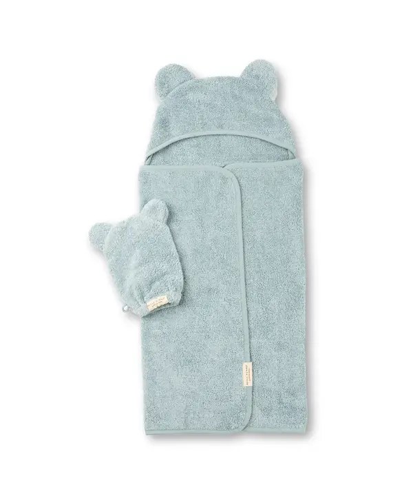 Bella Tunno Hooded Towel & Wash Mitt