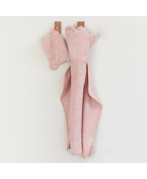 Bella Tunno Hooded Towel & Wash Mitt