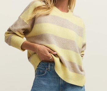 Cirrus Stripe Sweater