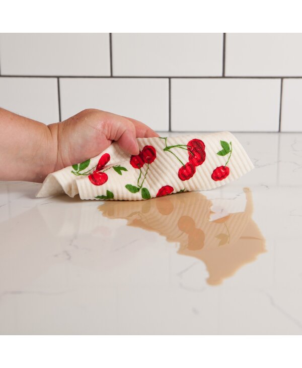 Danica Swedish Cherries Dishcloth