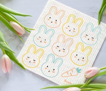 Bunny Swedish Dishcloth