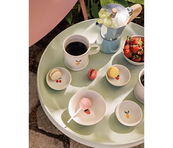 Petit Motif Embossed Bowls 4.75in