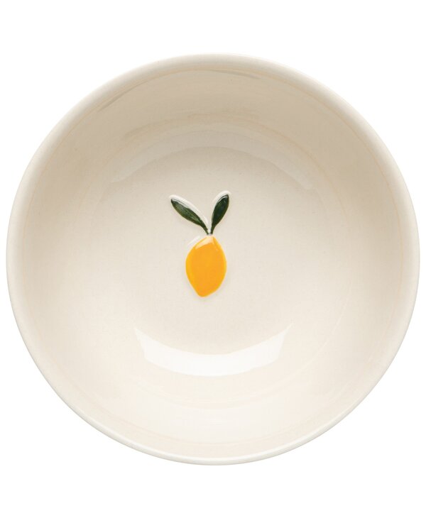 Danica Petit Motif Embossed Bowls 4.75in