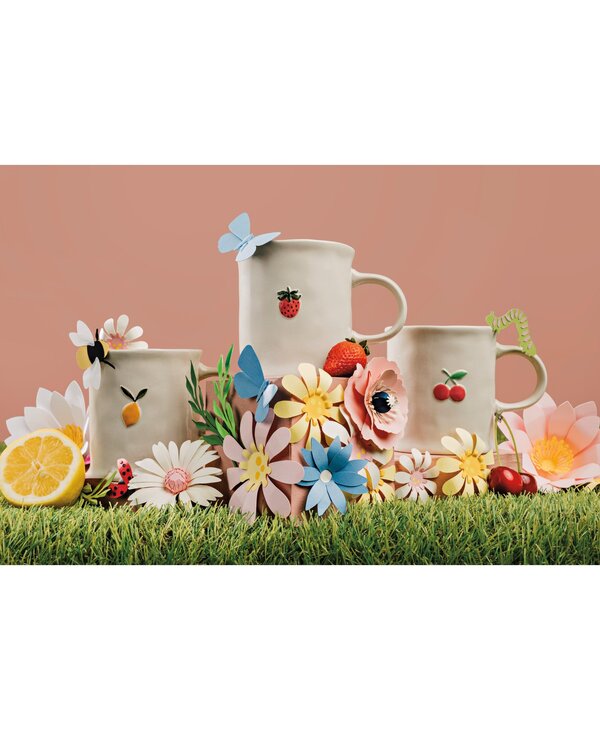 Danica Petit Motif Mugs