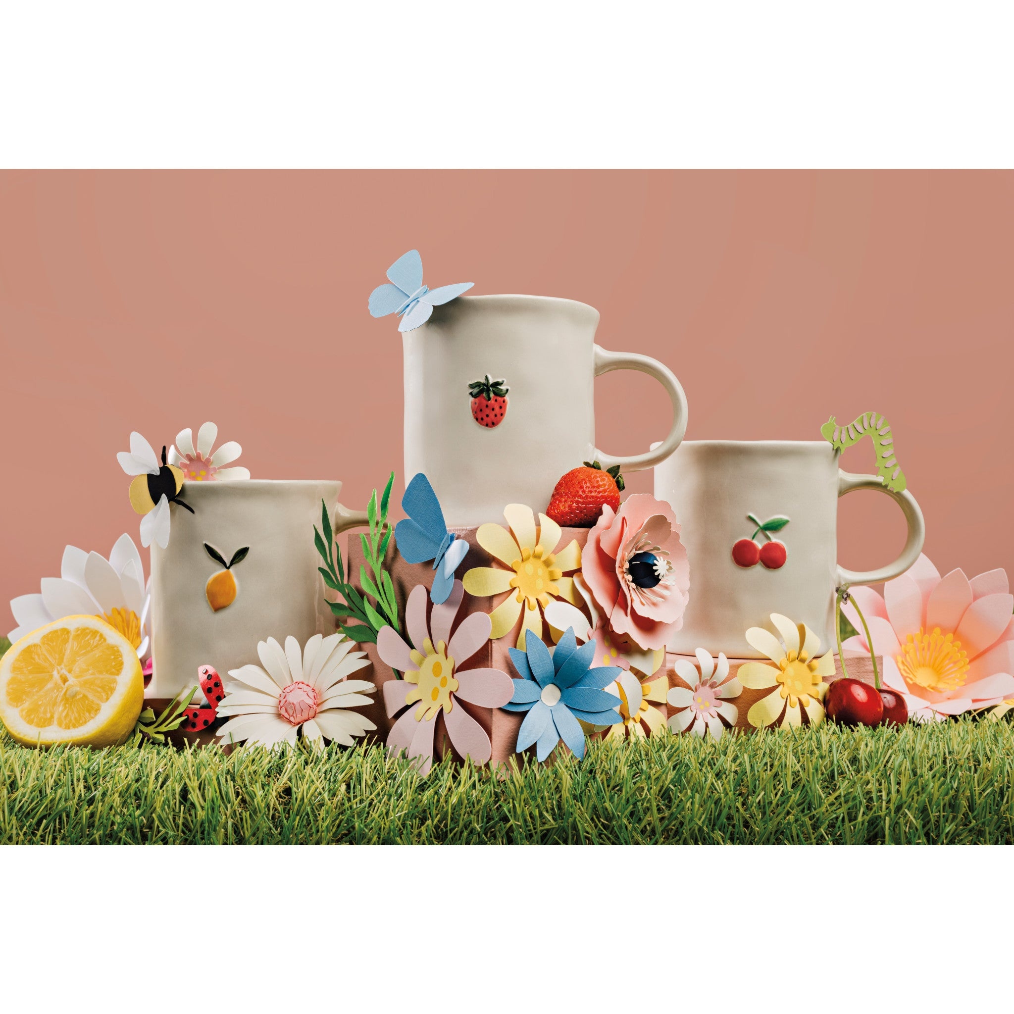 Danica Petit Motif Mugs