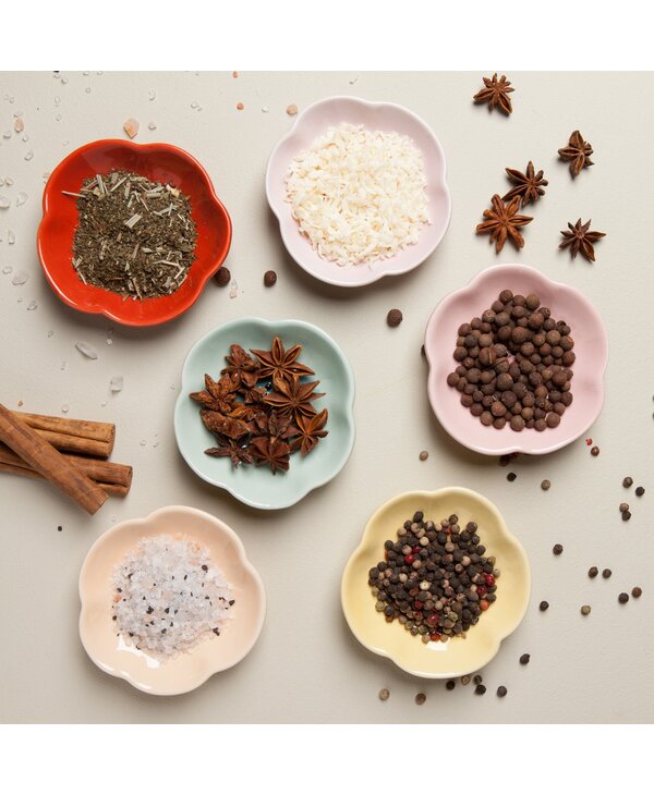 Danica Flower Pinch Bowls