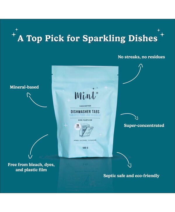 Mint Mint Dishwasher Tabs