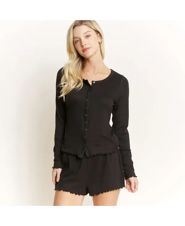 Honeydew Intimates Blissful LS Shortie Set