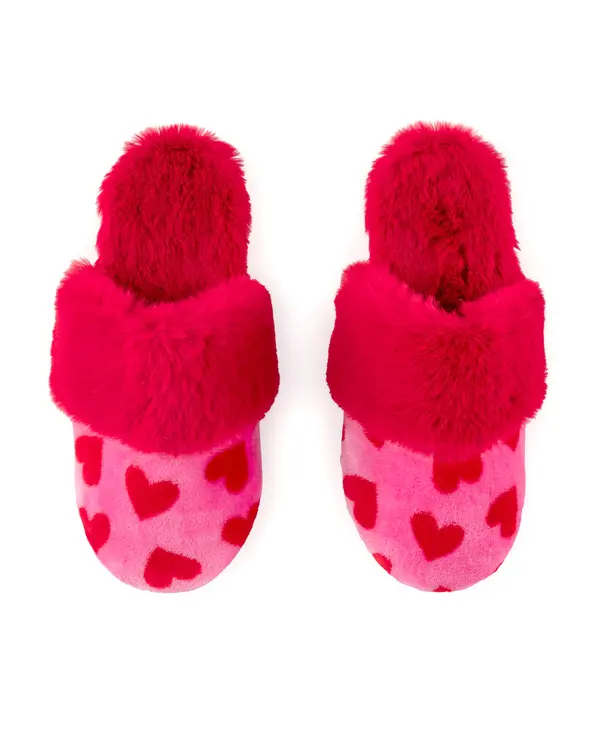 Shiraleah Felicity Heart Slippers